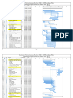 Implementation Schedule For MEP Work (Shallow Tunnel - MC10)