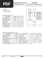 Semiconductor KTC9012: Technical Data