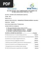 FBM Kicukiro District Exam 2023-2024