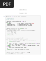 C Lab Solutions