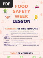 Food Safety Week Lesson