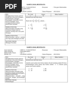 Kartu Soal Matematika Kelas 7 SMP Arrahman