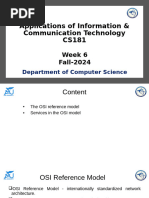 Ict Cs181 Week 6