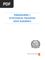 Programme 1 Functional Training Jean Makhoul