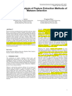 Comparative Analysis of Feature Extraction Methods of PXC