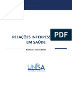 01.MA - Relações Interpessoais em Saúde