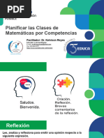 Como Planificar Clases de Matematicas Por Competencias