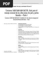 Consenso Infecciones de Piel y Partes Blandas - Parte I