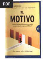 El Motivo - Patrick Lencioni