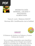 Tema 6 HACCP