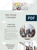 Chapter 11 Key Group Concepts