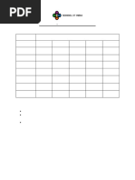 Unit Test - Iii Timetable (2024-25)