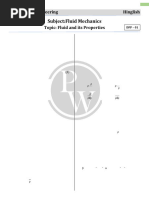 Fluid and Its Properties - DPP 01 (Of Lec 03 & 04)