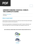 Understanding Coaxial Cables - The Complete Guide