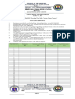 Sci Camp Score Sheets