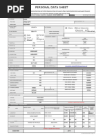 CS Form No. 212 Personal Data Sheet Revised (DOBLE)