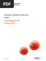 Example Candidate Responses: Cambridge IGCSE