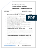 Hsslive - Xii - Acc Ca Term 1 Sample Question 2023 Binoy George