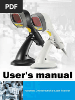 User's Manual - Handheld Omnidirectional Laser Scanner