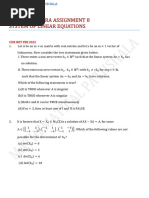 Linear Eqn With Sol