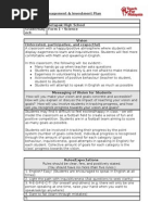 Haniff Classroom Management Investment Plan Template