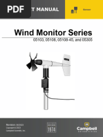 Wind Monitor Series: Product Manual