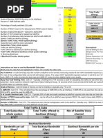 Alto Bridge VSAT DAMA Bandwidth Calculator 26may 2011