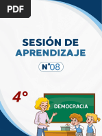 Sesión N°8 - Un 6 - Sem 4 - 4to Grado