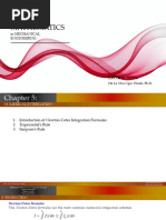 Lecture Notes 5-Numerical Intergration