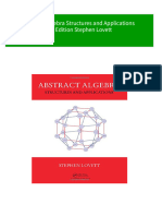 Instant Download Abstract Algebra Structures and Applications 1st Edition Stephen Lovett PDF All Chapter