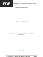 Leandro Quadros - Apostila Temas Selecionados para o Estudo Sincero Das Escrituras