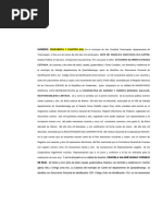 MINUTA DE MUTUO DE CREDITO (PARTIDA PRESUPUESTARIA) SIN FIADOR 4 Caminos