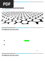 Ethereum Blockchain