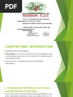 College of Engineering and Tecnology Departement of Computer Science Industrial Training Report On Networking