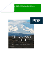 Instant Ebooks Textbook The Meaning of Life 4th Edition E.D. Klemke Download All Chapters