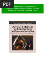 Advanced Methods and Applications in Chemoinformatics Research Progress and New Applications 1st Edition Eduardo A. Castro