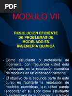 Resolucion Eficiente Del Moelado en Ingenieria y Ciencia