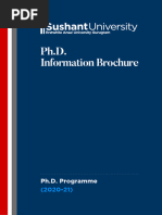 PHD Brochure