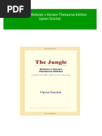 The Jungle Webster S Korean Thesaurus Edition Upton Sinclair Download PDF