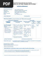 Sesion de Comunicacion Leemos Una Historia Sobre La Mala Alimentacion