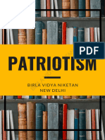 BVN Research Project Patriotism W