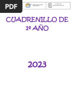 Cuadernillo de Primer Año 2023