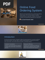 Online Food Ordering System