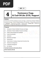 Sustenance Engg. & End-Of-Life (EOL) Support: Syllabus