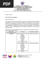 PSHS Letter Homeroom Spta Election2024