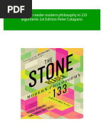 PDF The Stone Reader Modern Philosophy in 133 Arguments 1st Edition Peter Catapano Download