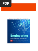 PDF Engineering Fundamentals and Problem Solving 8th Edition Arvid R. Eide Download