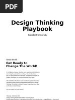 Design Thinking Playbook - President University