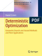 Deterministic Global Optimization - Geometric Branch-And-bound Methods and Their Applications