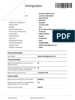 UK Visas & Immigration: Personal Information